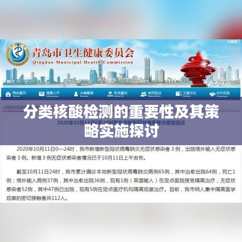 分類核酸檢測(cè)的重要性及其策略實(shí)施探討