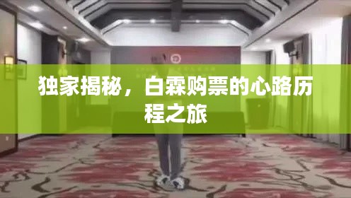 獨(dú)家揭秘，白霖購(gòu)票的心路歷程之旅