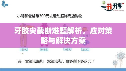 牙膠尖截斷難題解析，應(yīng)對策略與解決方案
