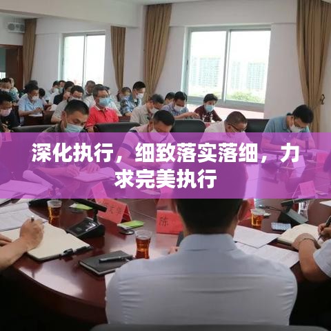 深化執(zhí)行，細(xì)致落實(shí)落細(xì)，力求完美執(zhí)行