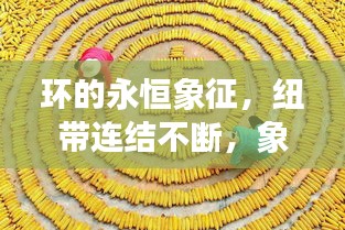 環(huán)的永恒象征，紐帶連結(jié)不斷，象征深遠(yuǎn)意義