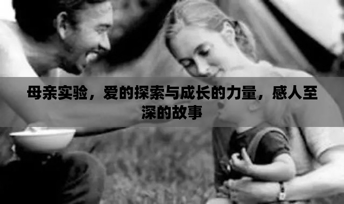 母親實驗，愛的探索與成長的力量，感人至深的故事
