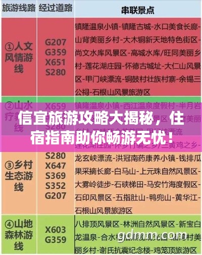 信宜旅游攻略大揭秘，住宿指南助你暢游無憂！