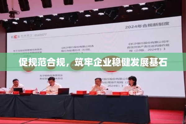 促規(guī)范合規(guī)，筑牢企業(yè)穩(wěn)健發(fā)展基石
