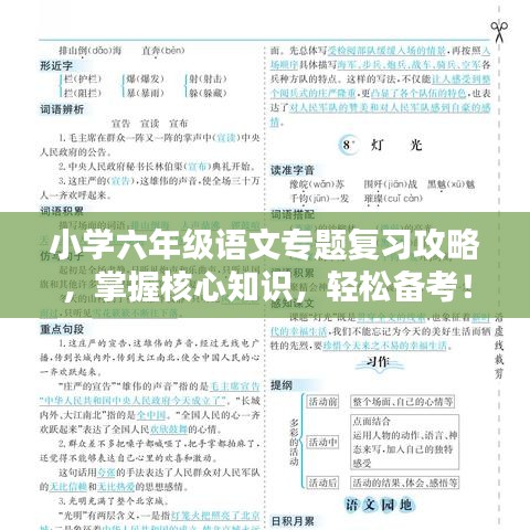 小學(xué)六年級語文專題復(fù)習(xí)攻略，掌握核心知識，輕松備考！