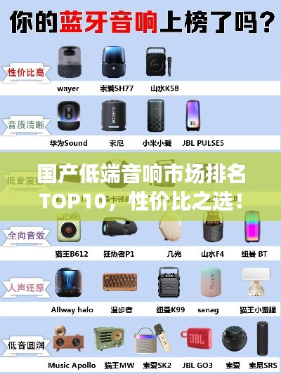 國產(chǎn)低端音響市場排名TOP10，性價(jià)比之選！