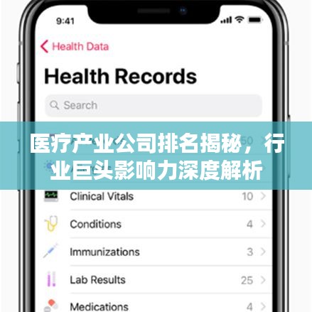 醫(yī)療產(chǎn)業(yè)公司排名揭秘，行業(yè)巨頭影響力深度解析
