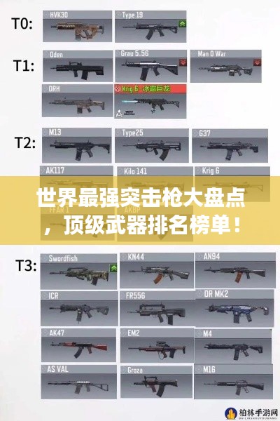 世界最強突擊槍大盤點，頂級武器排名榜單！