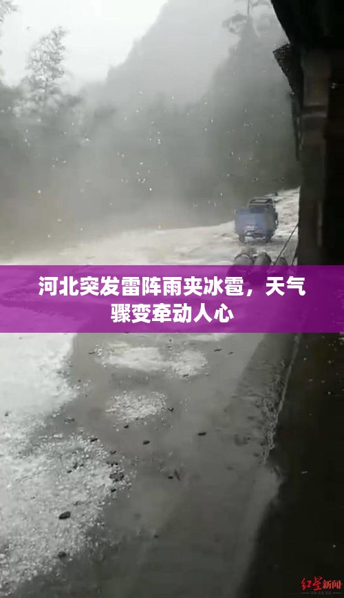 河北突發(fā)雷陣雨夾冰雹，天氣驟變牽動人心