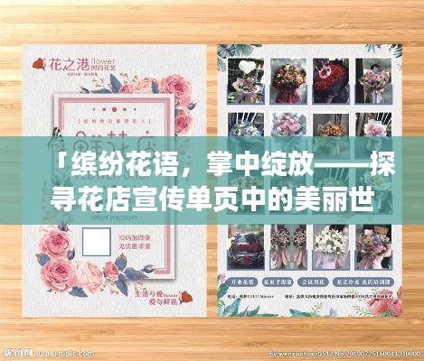 「繽紛花語，掌中綻放——探尋花店宣傳單頁中的美麗世界」